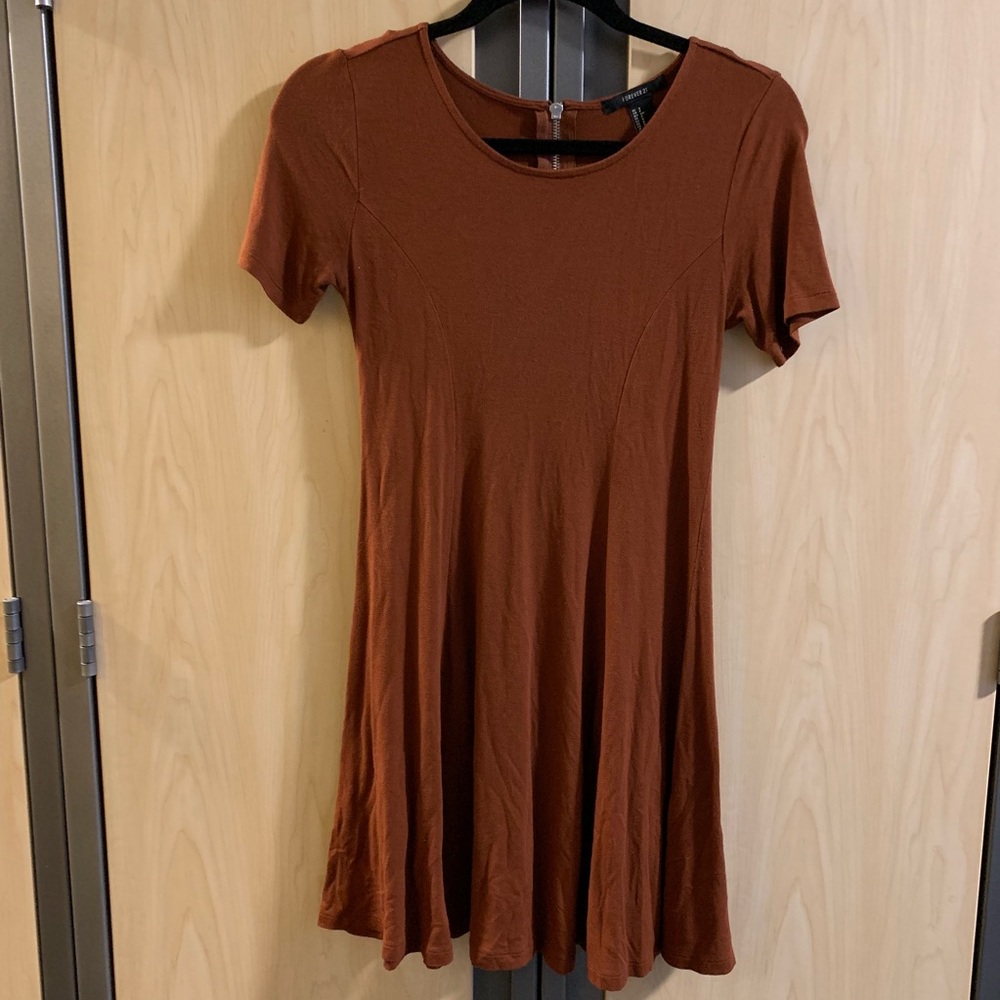 Flowing skater dress